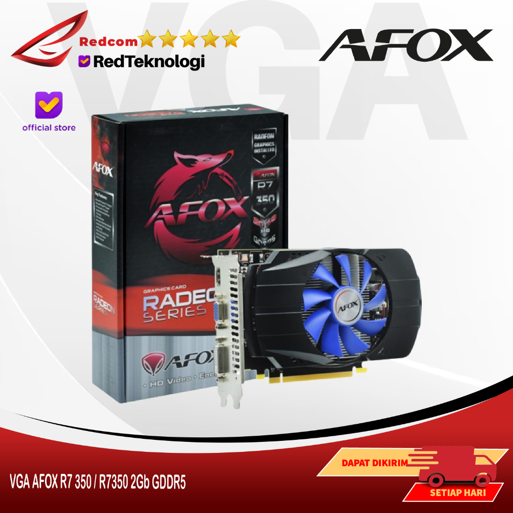 VGA AFOX R7 350 / R7350 2Gb GDDR5