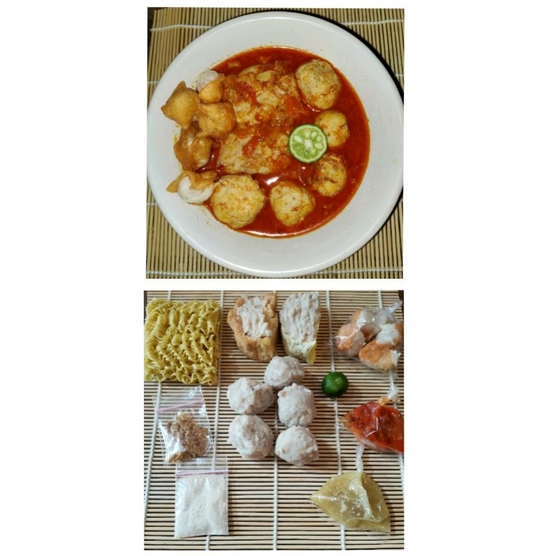 

Baso ayam kuah seblak