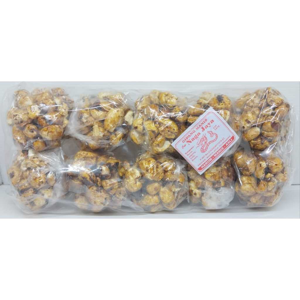 

Berondong Jagung Bulat Manis isi 10 pcs (20Gr x 10 = 200Gr)