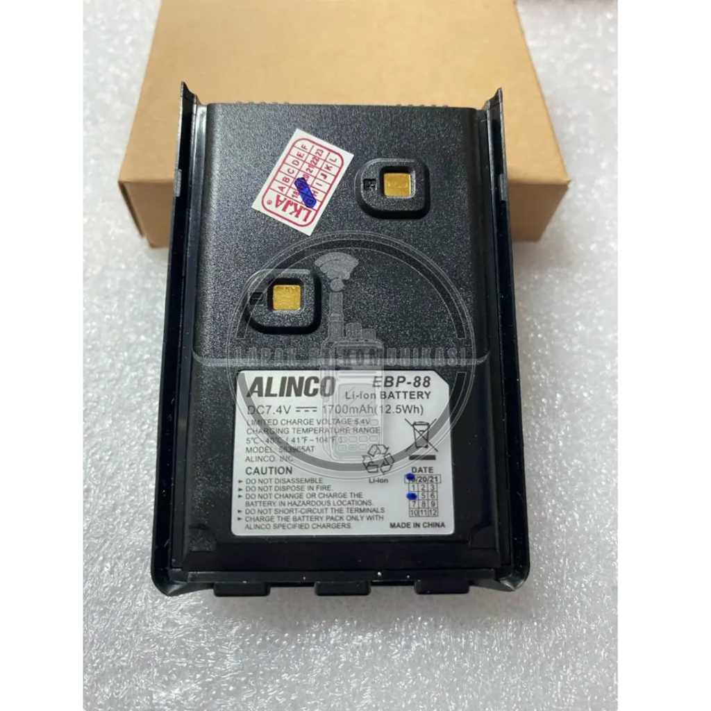Baterai HT Alinco EBP-88 DJ-W100 DJ-W35 DJW-500 DJ-A100Ori Baru EBP88
