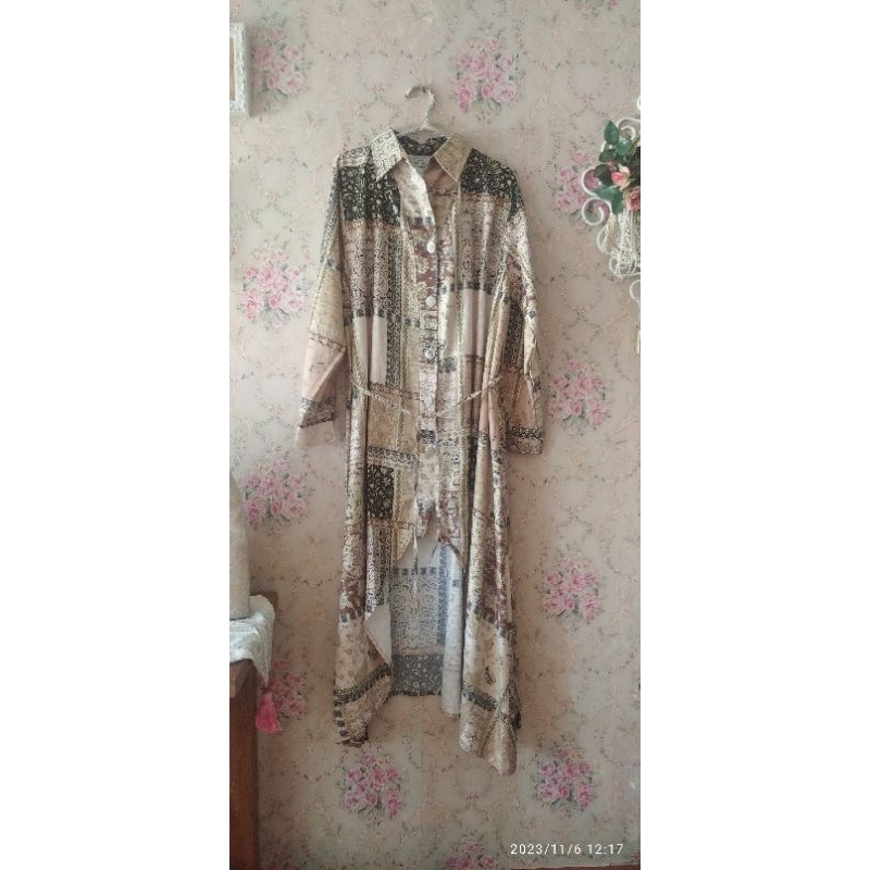 tunik wanita bahan silk premium