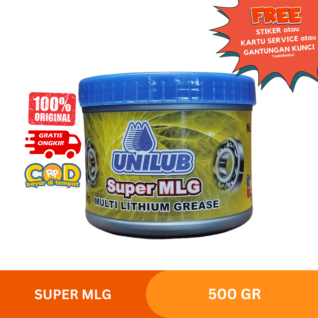 UNILUB SUPER MLG GREASE pelumas gemuk vaselin transparan yellow