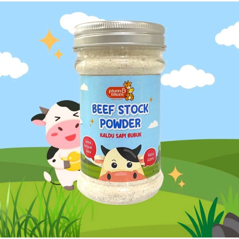 

Plum & blum beef stock powder 90gr