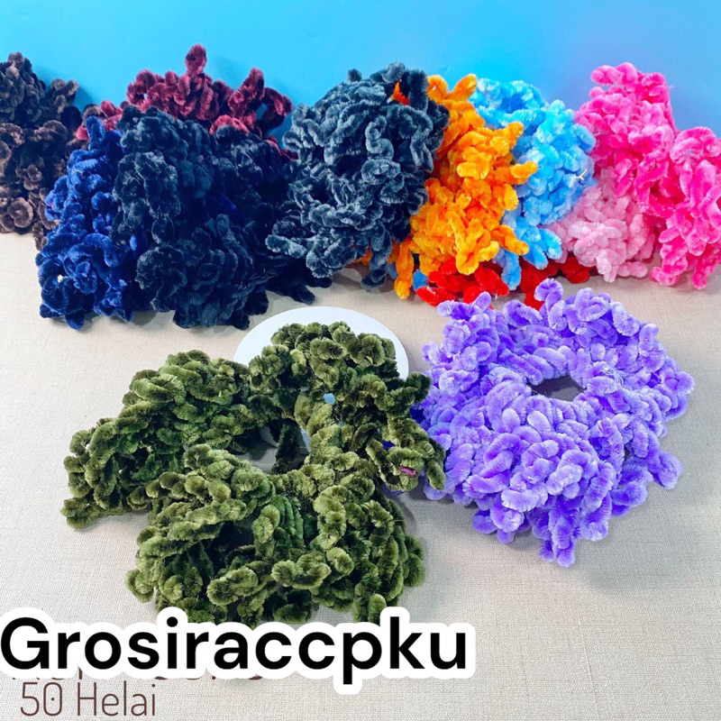 Ikat Rambut Ubur Ubur / Ikat Rambut Gurita Jumbo Cepol