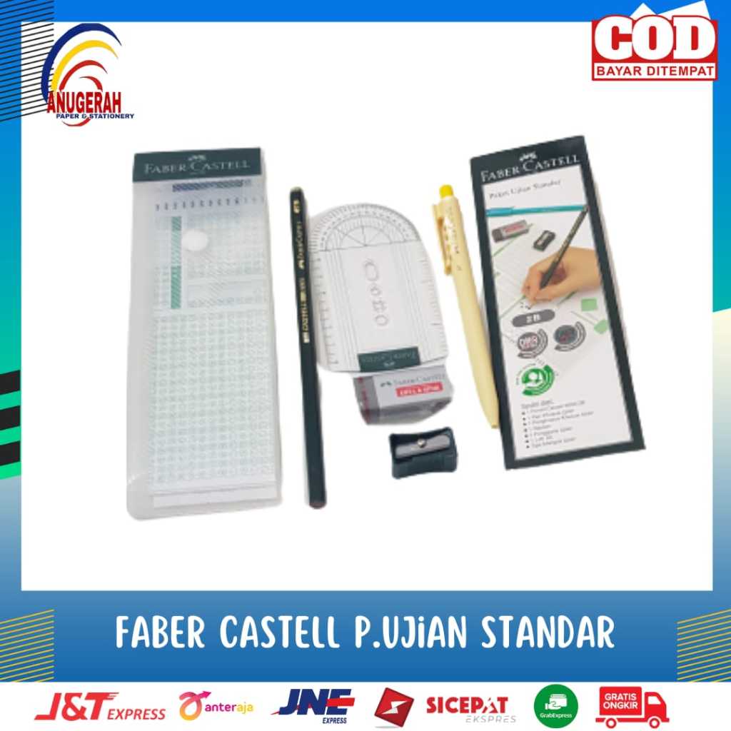 

PENSIL FABER CASTEL 119056 - PAKET UJIAN STANDAR (SET)