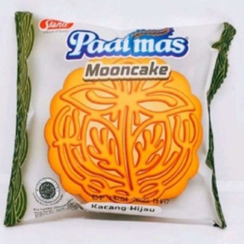 

ROTI LEMBUT MOONCAKE RASA KACANG HIJAU PER PCS