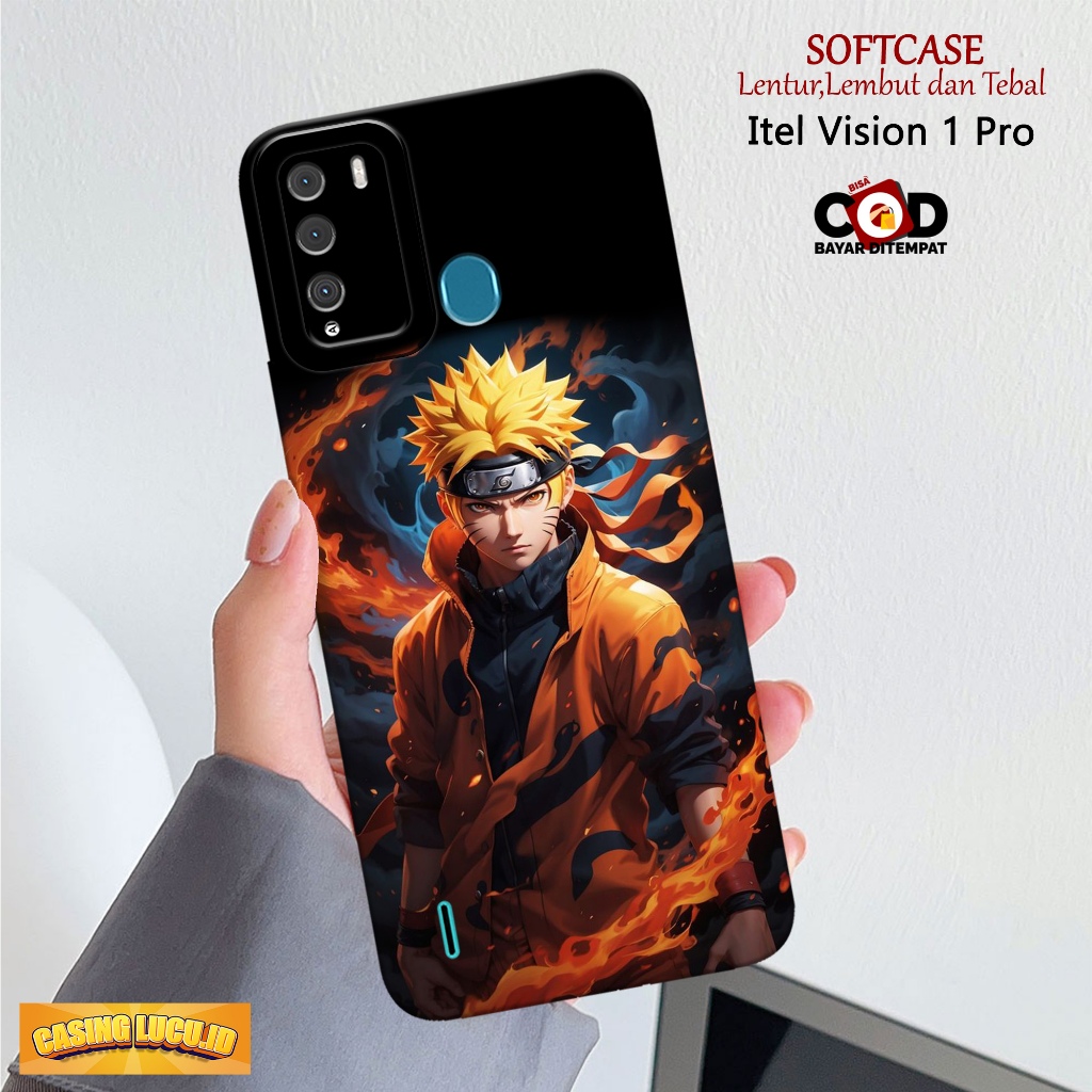 Case ITEL VISION 1 PRO Terbaru - Casing Lucu.id - Casing ITEL VISION 1 PRO - Fashion Case Anime  - K