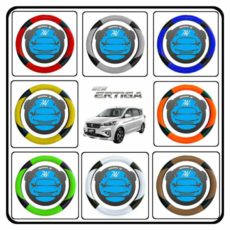 Sarung Stir Mobil  Suzuki Ertiga, Cover Stir Mobil Sujuki Ertiga , Sarung Stir Minibus