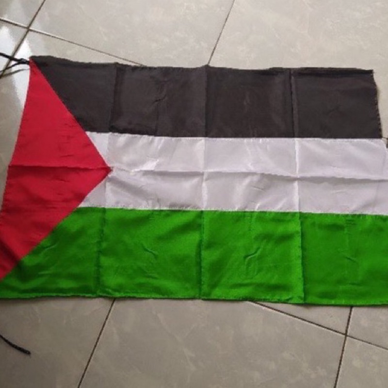 BENDERA PALESTINE UKURAN SEDANG SAL PALESTINA /FREE PALESTINE