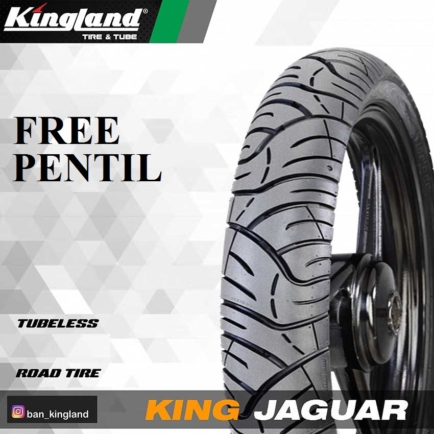 Terlaris Ban Motor Matic Tubeless Kingland Jaguar Ring 14 Ban Luar Motor Beat Vario Mio Lexi Soul