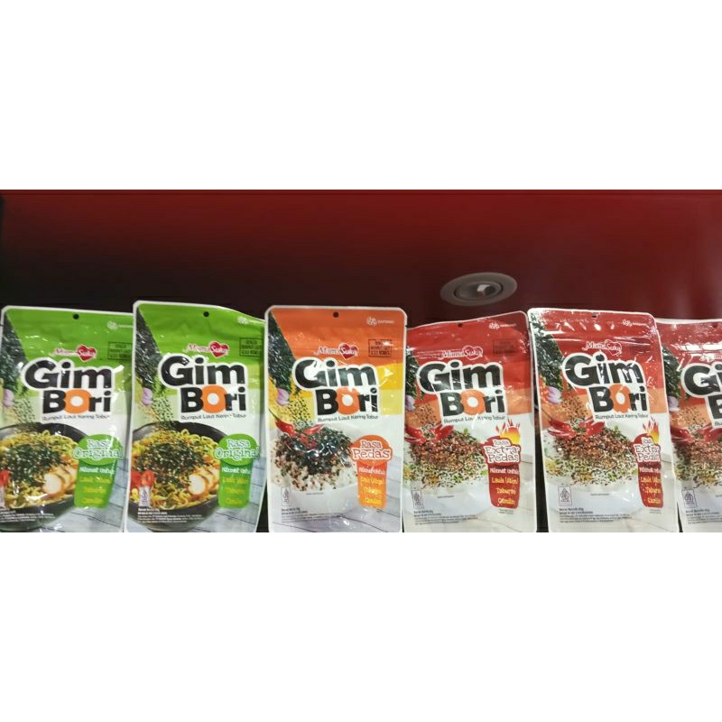 

Nori Gimbori 60gr aneka rasa