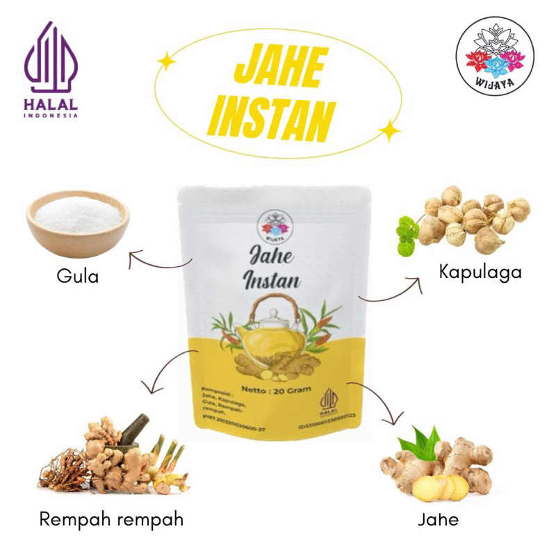 

Jahe Instan Premium Quality 20 Gram