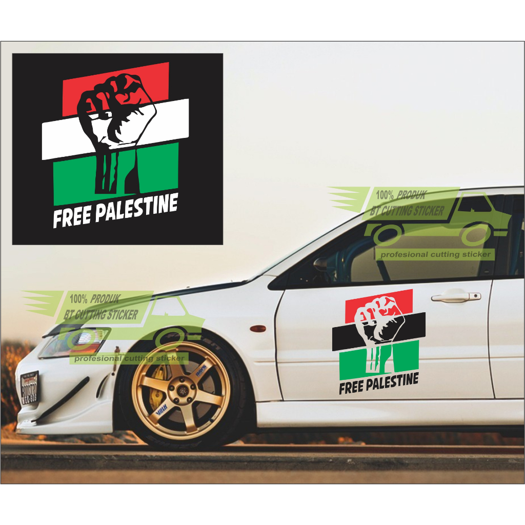 Sticker free palestine stiker free palestina stiker mobil stiker cutting sticker free palestine stik