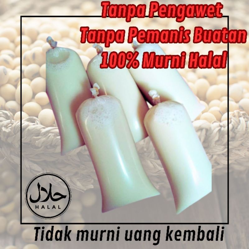 

Susu Kedelai Soy Bean Murni - Soya Milk Kemasan Plastik 250 ml 500 ml 1 liter