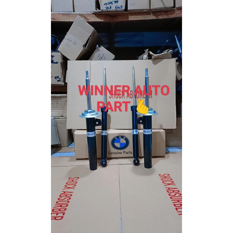 shockbreaker depan belakang bmw e46 merk bilstein 4pc tinggal pasang ke mobil
