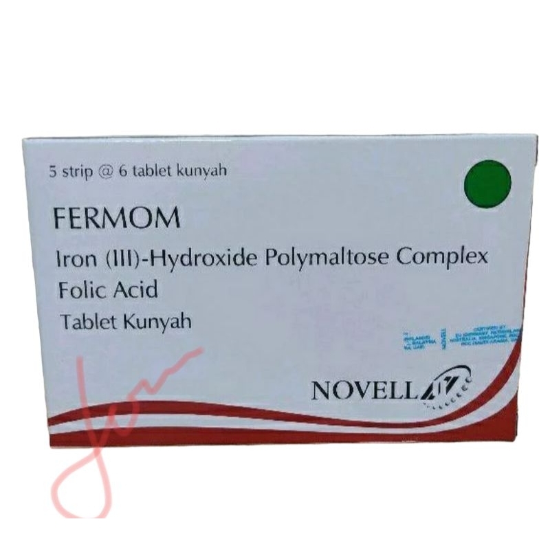 Tablet Penambah Darah | TTD | Penambah darah | anemia | Tablet Kunyah rasa coklat | FERMOM