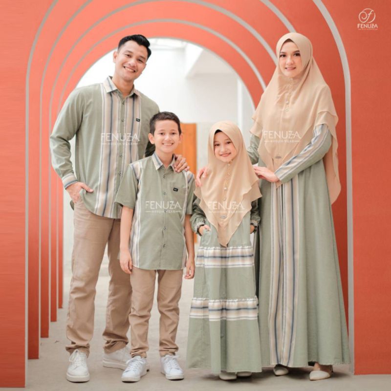 SAMAWA SARIMBIT SERIES BY FENUZA MARWA DRESS KIDS ORIGINAL PRODUCT BY FENUZA