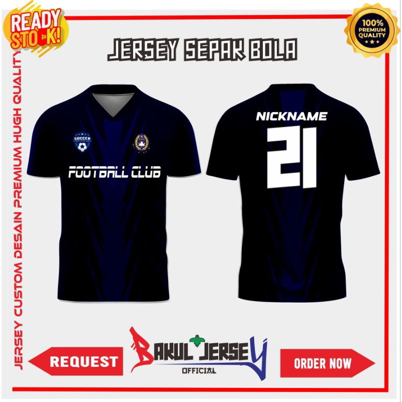 Jersey Sepak Bola Custom desain