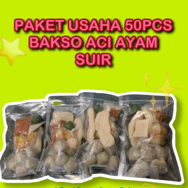 

Paket Bakso Aci 50pcs