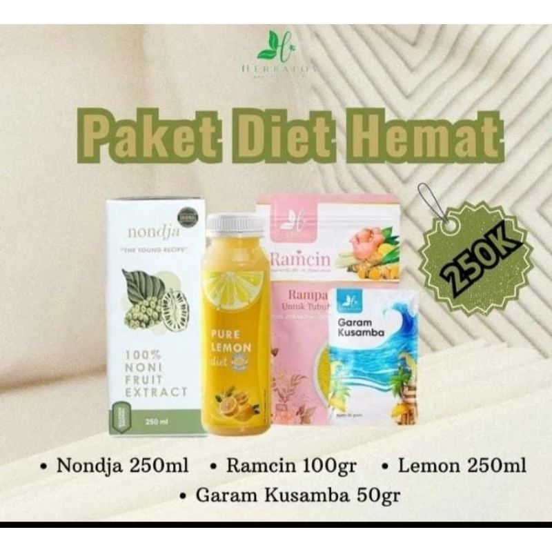 PAket DIET HEMAT HERBALOVE MAMLYN
