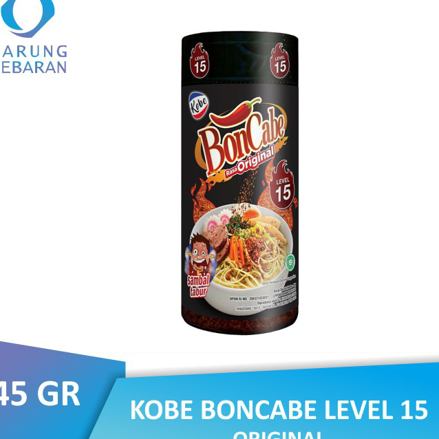 

➷➷✻✫ BONCABE Sambal Tabur Kobe | Level 15 Original BOTOL Bon Cabe Terkini