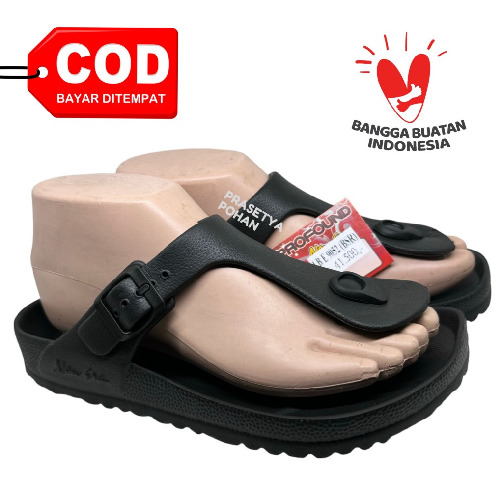Sandal Wanita Anti Air - Sendal Wanita New Era Jepit Model Ikat New Era