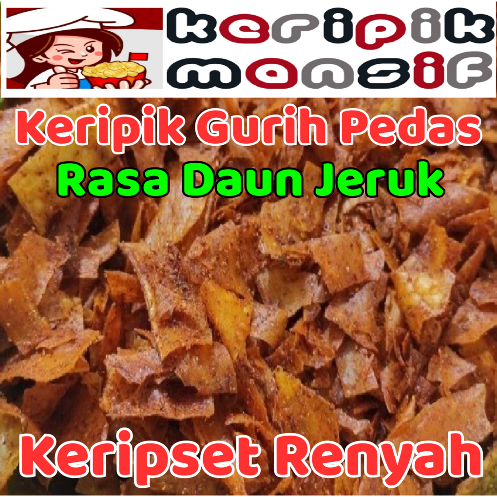 

Keripik Setan Kripset Keripik Singkong Rasa Daun Jeruk 1 BAL 5kg