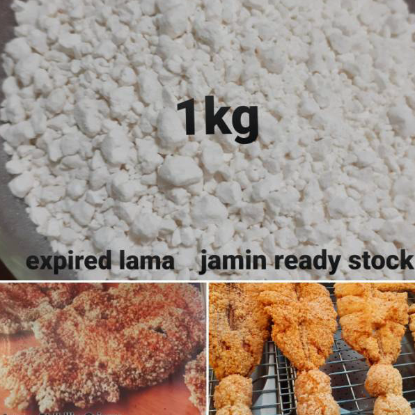 

Terkini tepung shihlin. tapioka kasar premium 1kg Stock Banyak