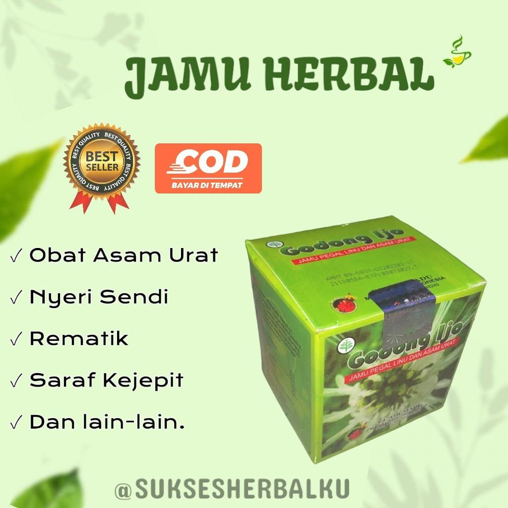 READY JAMU GODONG IJO KAPSUL#JAMU REUMATIK#ASAM URAT