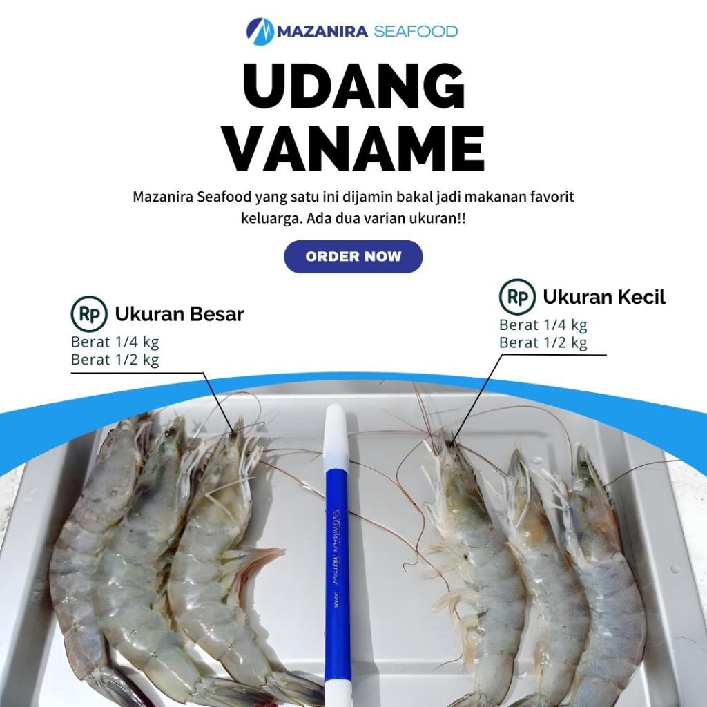 

Udang Vaname 250 Gr dan 500 Gr