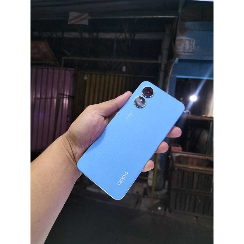 Oppo a17 ram 4/64 GB fullset ORI resmi