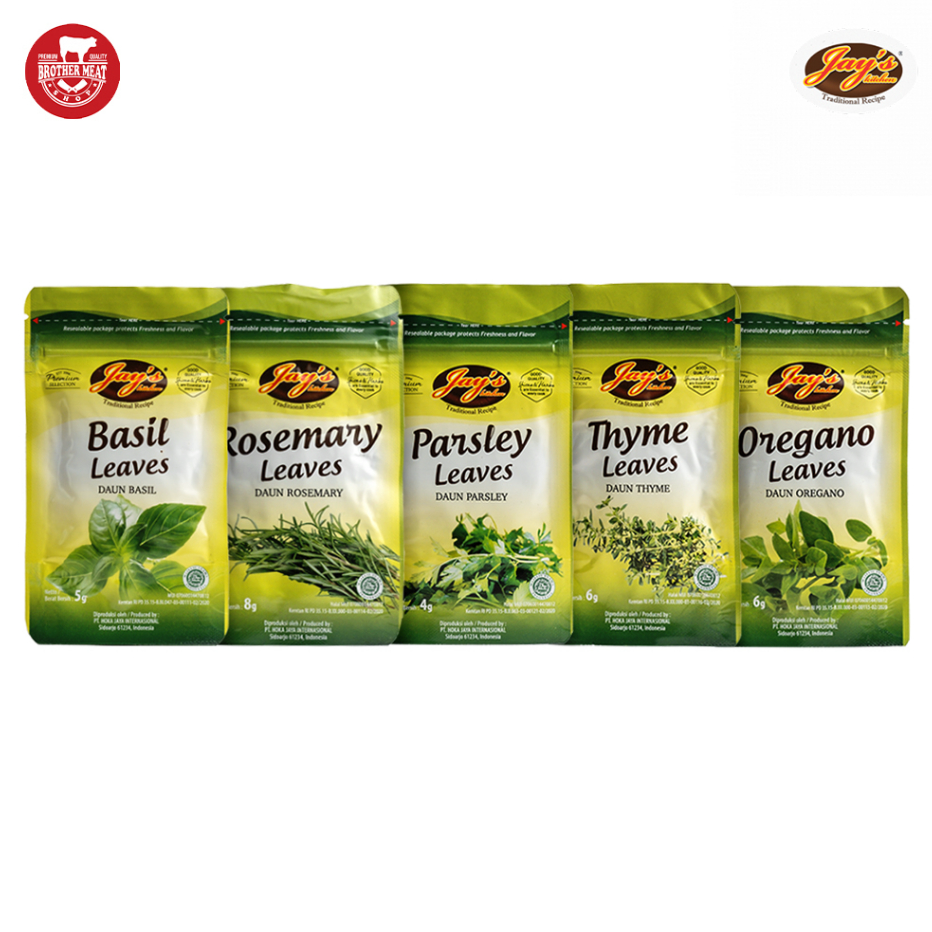 

Ready Stok Jay's Kitchen Natural Herbs Zip Lock, Bumbu Rempah Alami ☈➸❋✦