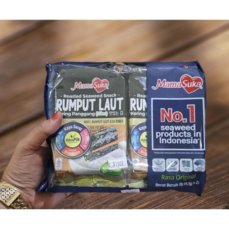 

Mamasuka rumput laut 9gr (4,5gr × 2)5.0