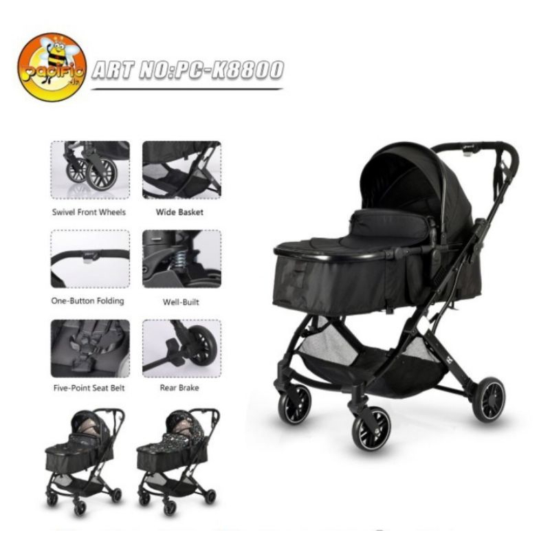 Baby Stroller Pacific PC K 8800 Kereta Dorong bayi