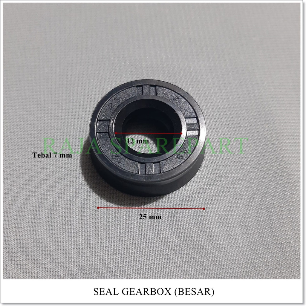 Seal Gearbox Mesin Cuci 2 Tabung ( 12 - 25 - 7 )