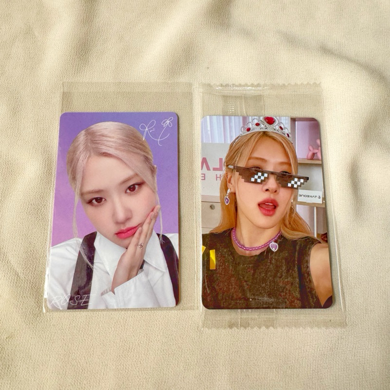PHOTOCARD BLACKPINK ROSE KTOWN BPTG