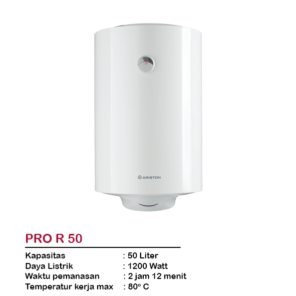 WATER HEATER (PEMANAS AIR) LISTRIK ARISTON - PRO R 50 LITER