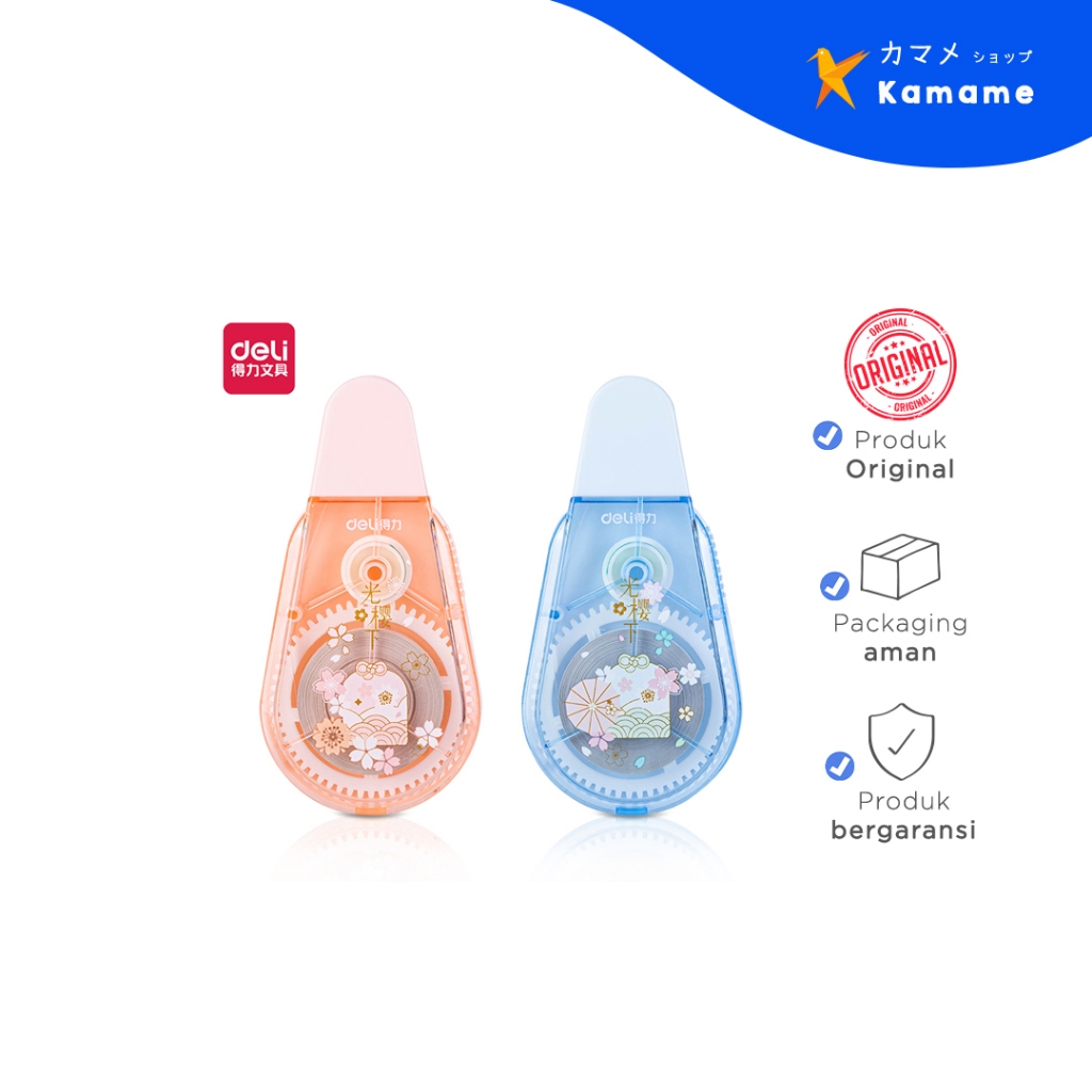 

Deli School Correction Tape - 20m*5mm 71547 - Kamame