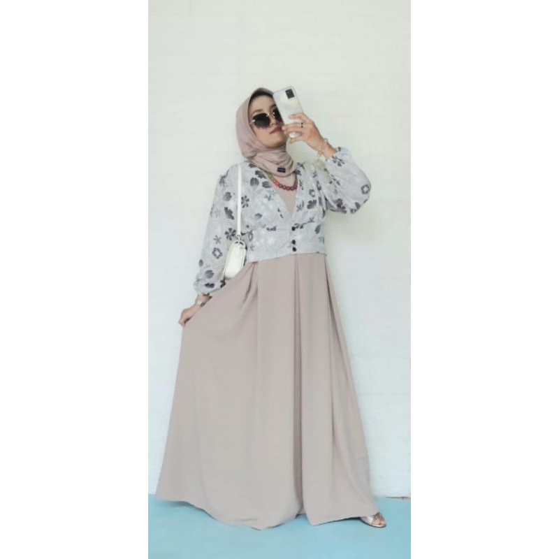 #Gamis Tiara 2# Iner Crinkel#Iner mayung