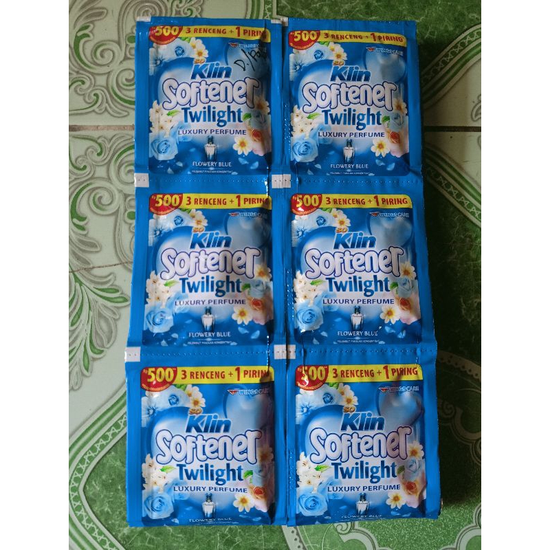 SOKLIN SOFTENER BLUE 1renceng