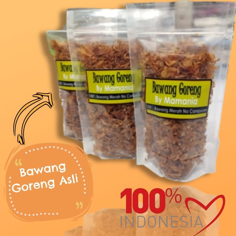 

Bawang Goreng Asli Tanpa Campuran