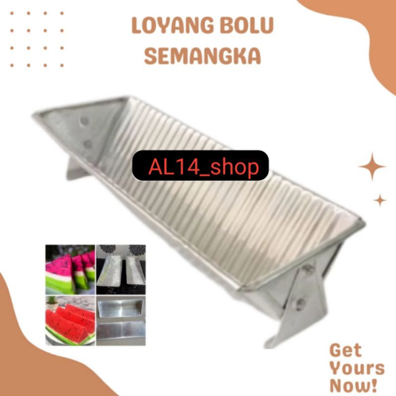 cetakan bolu semangka/loyang bolu semangka/loyang kue - ALFARIZI 14 SHOP