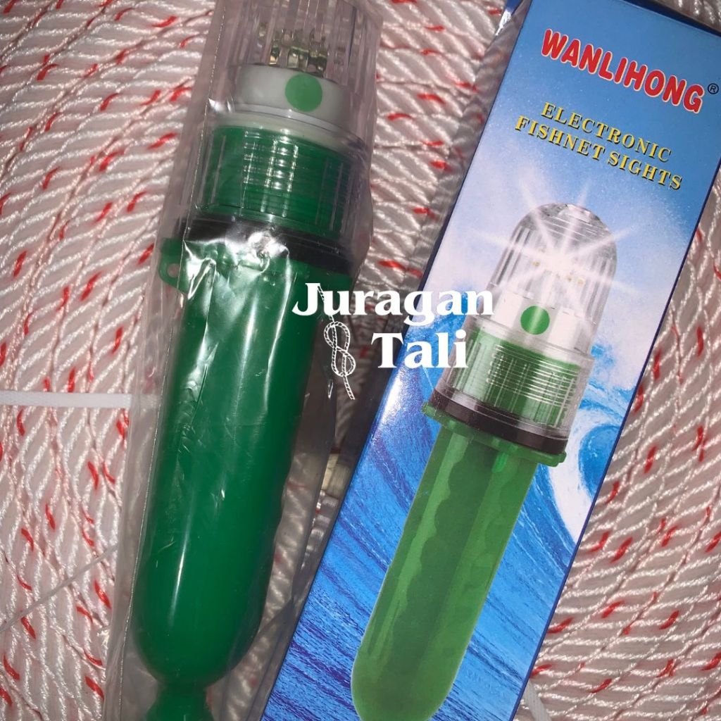 Lampu Kapal Nelayan Torpedo  - Lampu  kedip - 2 baterai 1 warna - Lampu Kapal