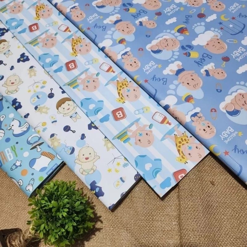 Kertas Kado WAWA JUMBO 70x100 Kertas Kado Anak Kertas Kado Jumbo Kertas Kado Sanwa kertas Bungkus Ka