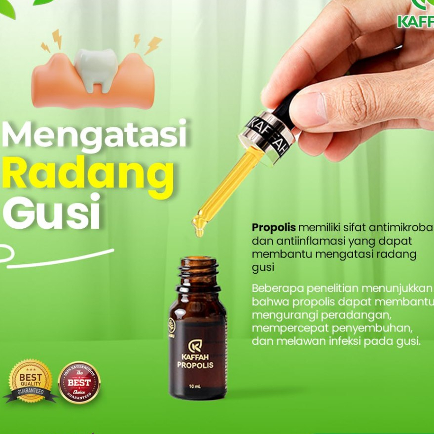 Herbal Radang Gusi Kaffah Propolis 10 ml