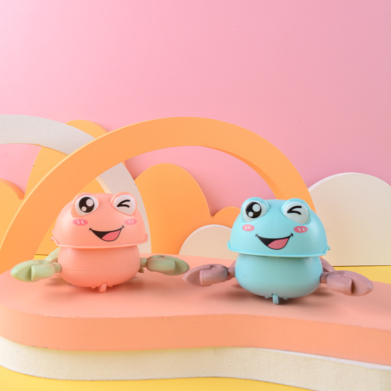 COD Mainan Anak Tekan Mainan Pencet Binatang Laut berjalan Kepiting Baby Lobster tidak pakai baterai