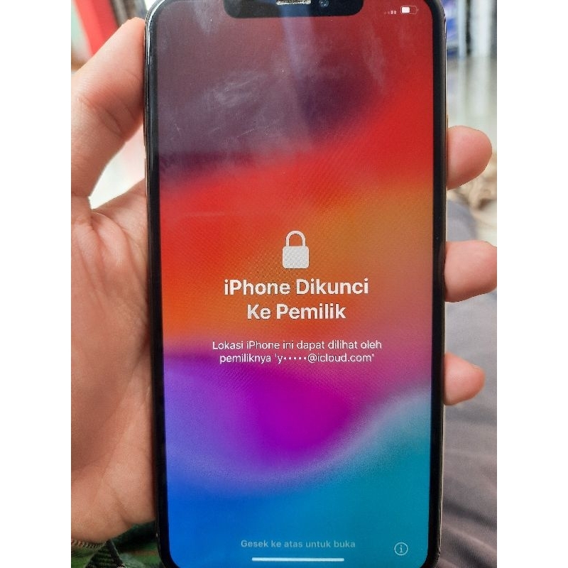 Iphone XS Max Lock Icloud