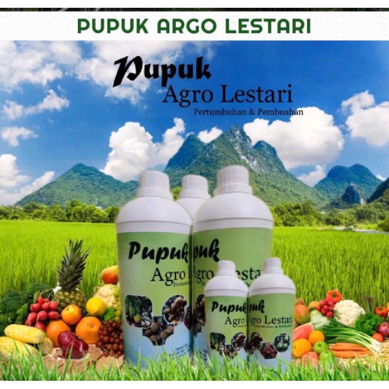 Pupuk Pembuahan dan Pertumbuhan / Pupuk Agro lestari  Kemasan 1000 ml ( ASLI)
