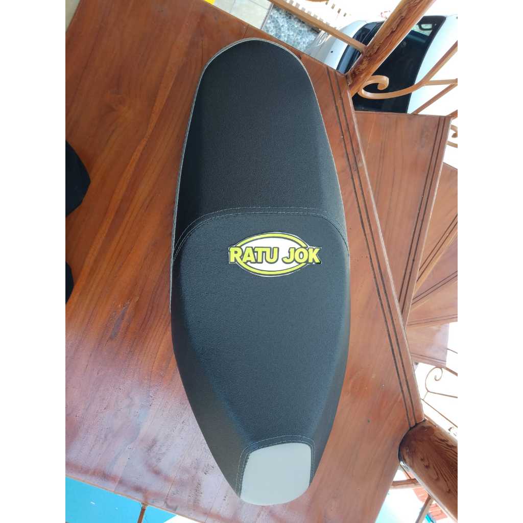 Jok mio M3 model roadrace double seat variasi abu