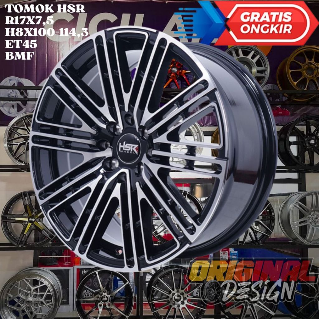 Velg Mobil Raize , Rocky , Mobilio , Mazda2 , HSR TOMOK Ring 17 R17